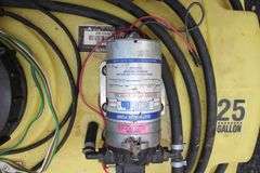 John Deere 25 Gallon Sprayer with Pump and Hitch