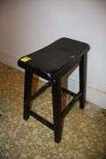 Wooden Bar Stool and Cushion Arm Chair