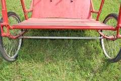 2-Wheel Horse Drawn Buggy Cart
