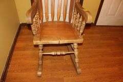 Wooden "Philippines" Rocking Chair