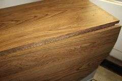 Drop Leaf Wooden Cabinet