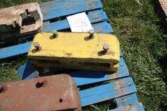(3) Oliver Front End Tractor Weight Racks