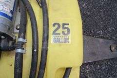 John Deere 25 Gallon Sprayer with Pump and Hitch