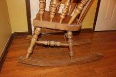 Wooden "Philippines" Rocking Chair