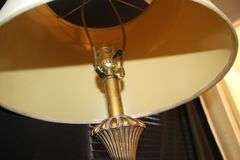 Oil Lamp with Globe and (2) Electric Lamps with Shades