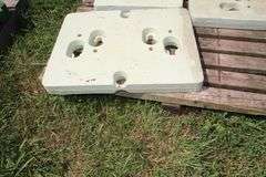 (3) Oliver Slab Tractor Weights