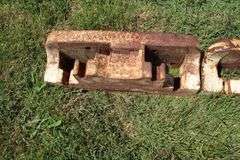 (2) Oliver Front End Tractor Weight Racks