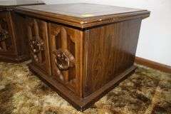Square End Table and Octagon End Table