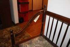 (2) Cushion Spindle Back Bench