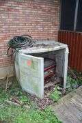 Powermate 12 HP Generator, Deck Box, and Water Hose