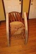 Wooden "Philippines" Rocking Chair