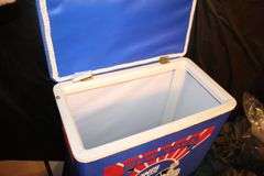 New York Giants Clothes Hamper, US Army Bag, US Army Size Medium Jacket, Army Bags and Fanny Pack, Tent Blankets, Fabric, and Misc.