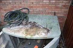 Powermate 12 HP Generator, Deck Box, and Water Hose