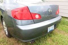 2005 Nissan Infiniti G35X Passenger Car