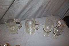 White Castle Coca Cola Glasses, Looney Toon Glasses, Glass Mugs, Glasses, Coors Glass, and Misc. Glassware