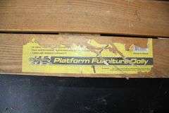 (3) Platform Furniture Dollies