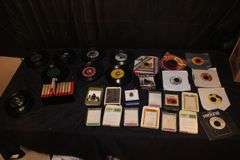 Misc. 8 Track Tapes, 45 Records, and Cassette Tape Case