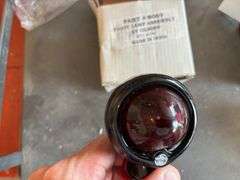 Misc. Oliver Parts: Brake Pedals, Head Lights, Light Mounts, New Lamps, Piggy Lamp Assembly, and Misc. Tractor Parts