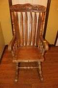 Wooden "Philippines" Rocking Chair