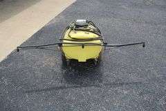 John Deere 25 Gallon Sprayer with Pump and Hitch