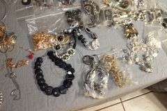 Necklaces, Chains, Earrings, Bracelets, and Misc. Costume Jewelry