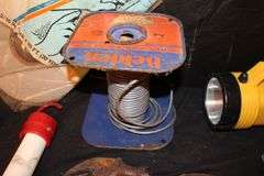(2) Claw Hammers, Belden Electrical Wire, Electrical Cord, Abrasive Blade, Weatherstrip Tape, Lights, and Misc.
