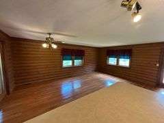 PARCEL 1: LOG HOME - BASEMENT - GARAGE - 1.2 ACRES: 487 Quiggins Lane, Leitchfield, KY 42754