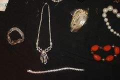 Chains, Necklaces, Bracelets, Earrings, Ring, and Misc. Costume Jewelry