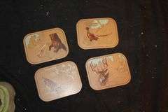 Drummer Figurine, Coasters, Soda Cans, and Misc. Glass Bottles