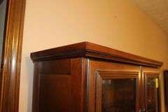 Pantry Storage Cabinet with Outlet and (2) USB Ports
