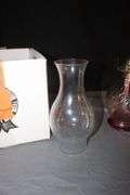 Oil Lamp with Globe and (2) Electric Lamps with Shades