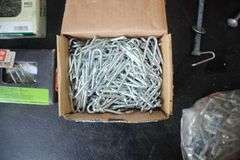 Nails, Bolts, Plastic Trays, Carriage Bolts, and Lag Screws