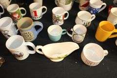 Garfield the Cat Glass Mugs, Soup Mug, Gravy Boat, and Misc. Coffee Mugs
