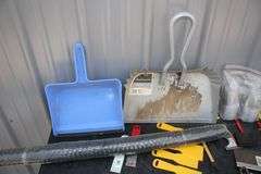 Caulk, Caulk Guns, Brushes, Taping Knives, Dust Pans, Sand Paper, Blades, and Misc.