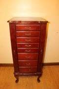 8 Drawer Jewelry Armoire