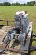 16 Ft. Trailer with Sealmaster Asphalt Sealer Tank and Spraying Agitator
