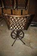 (4) Cushioned High Back Bar Stools