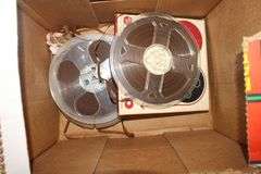 VHS Tapes, DVDs, Cassette Tapes, Audio Tape Reels, and Misc.