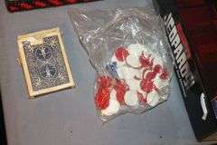 Dartboard with Darts and Frame, Dominos, Chess Board, Poker Tiles, ESPN Jeopardy, and Misc. Board Games