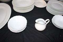 Kaiser Teapots, Serving Plates, Plates, Bowls, Saucers, Cups, Soup Tureens, Sugar Canister, and Gravy Boat