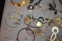 Gorget Necklaces, Necklaces, Bracelets, Bolo Tie, Shirt Pins, and Misc. Costume Jewelry