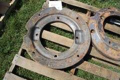 (2) Oliver Rear Tractor Wheel Weights
