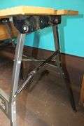 Folding All Bench 2 Work Table with 2.5 in Jaw Bench Vise