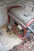 Powermate 12 HP Generator, Deck Box, and Water Hose