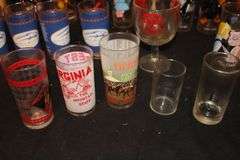 Looney Toon Glasses, (9) 2010 Derby Glasses, E.T Glasses, 2003 Derby Glass, and Misc. Decorative Glasses