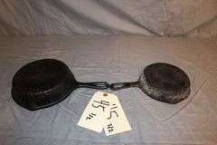 7 Inch Cast Iron Skillet and 8 Inch Cast Iron Skillet