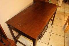 2 Drawer Table and 2 Drawer End Table on Wheels
