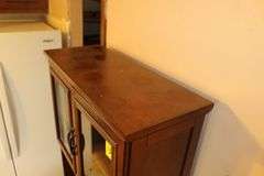 Pantry Storage Cabinet with Outlet and (2) USB Ports