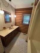 PARCEL 1: LOG HOME - BASEMENT - GARAGE - 1.2 ACRES: 487 Quiggins Lane, Leitchfield, KY 42754