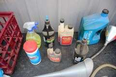 Lubricants, Funnels, Syphon Hoses, Anti Freeze Testers, and Jug
